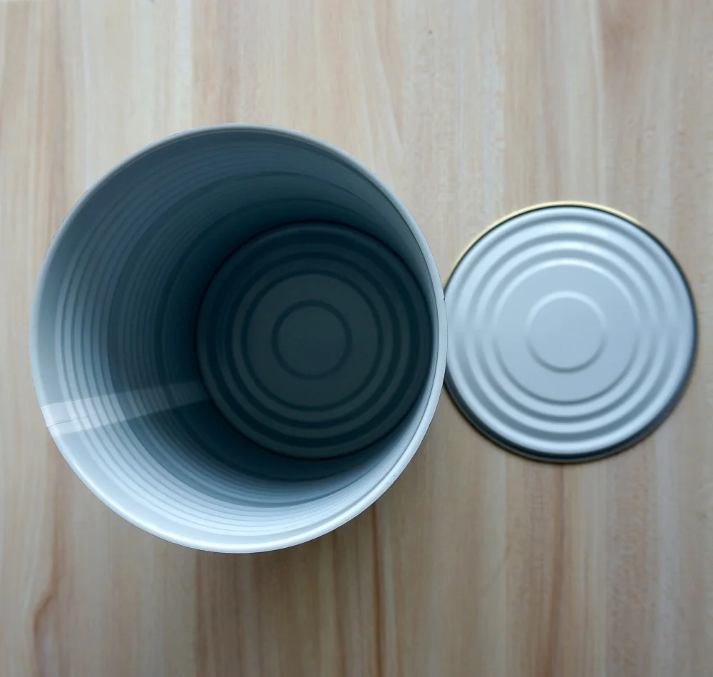 15240# A10 Tinplate Big Food Tin Can Size 4KG Can