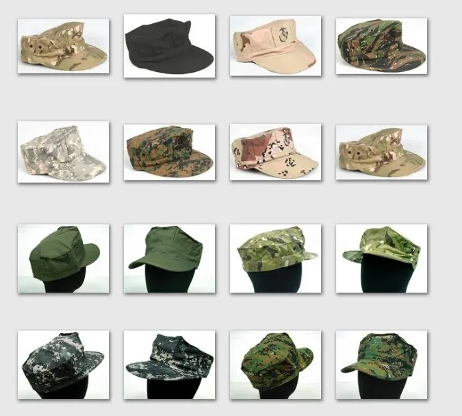 2016 hot sales American digital camouflage octagonal cap military tactical cap