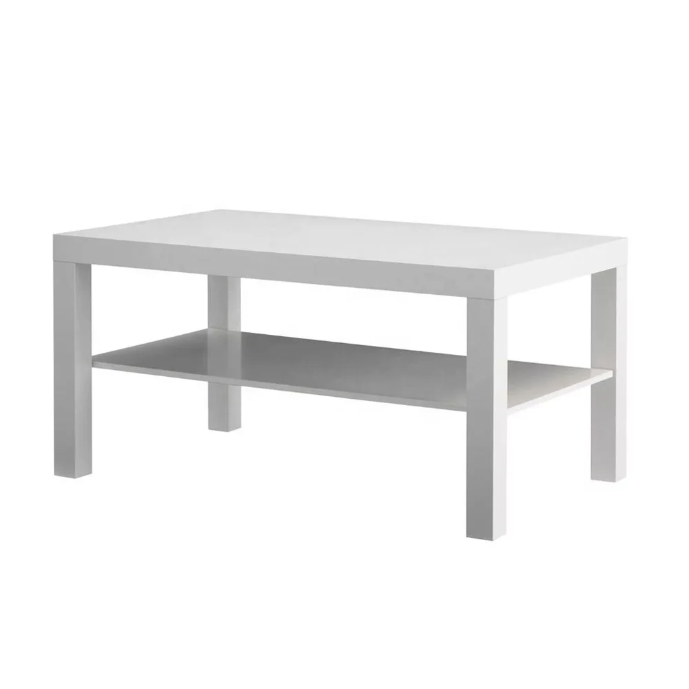
Modern wood coffee table Long size corner table white 
