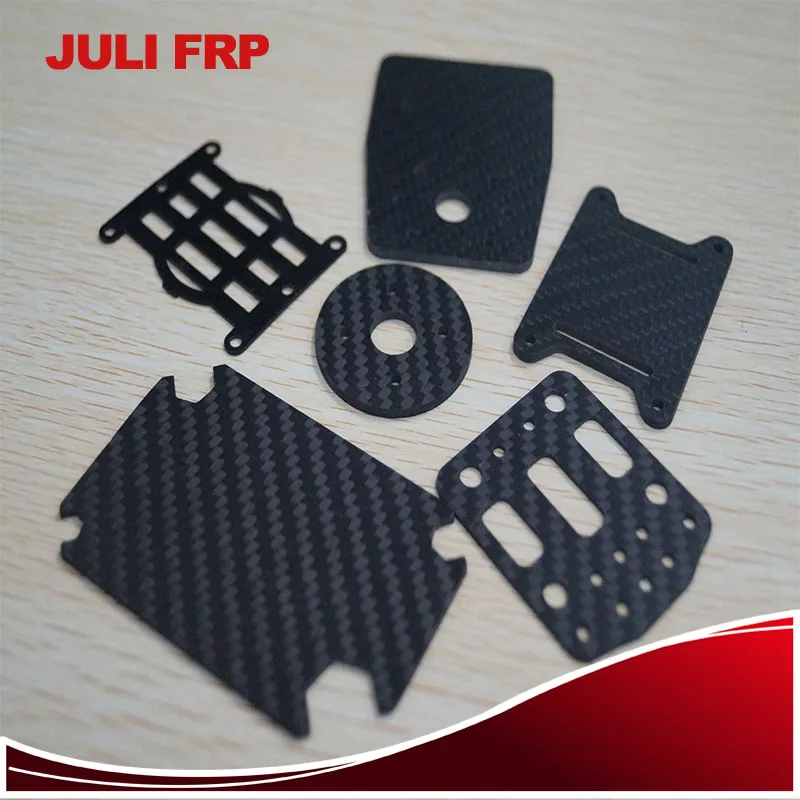 Custom 3K Toray carbon fiber composite block/sheet/plate 5mm 2mm 2mm 30mm 35mm thick