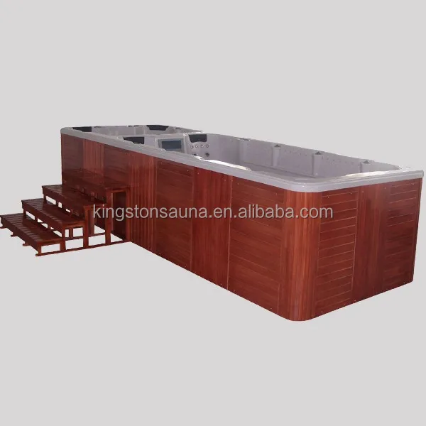 dual zone swim spa pool ,endless swimming pool JCS-SS1
