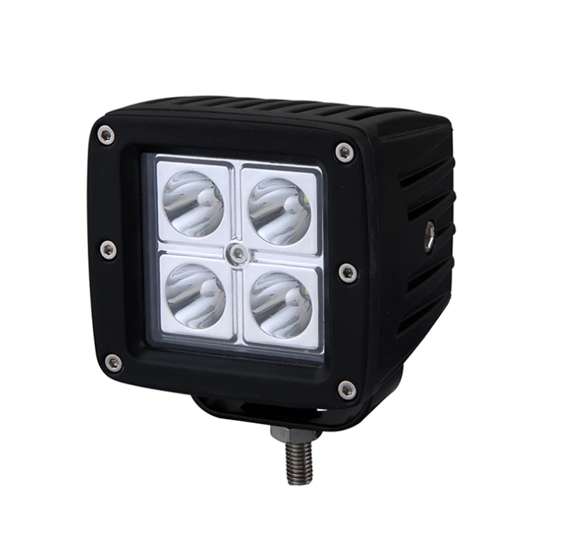 Super Bright IP67 Waterproof 12W 3 Inch LED Cubes Offroad LED Work Light for Jeep Truck SUV UTV