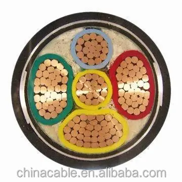 5x25mm2 Copper Conductor PVC Insulated Sheathed Power Cable Electric Wires Cables Low Voltage Standards Size
