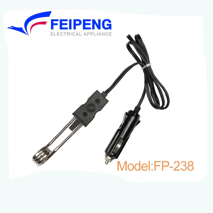 DC portable 12v electric car heater 120W instant immersion water heater 150w