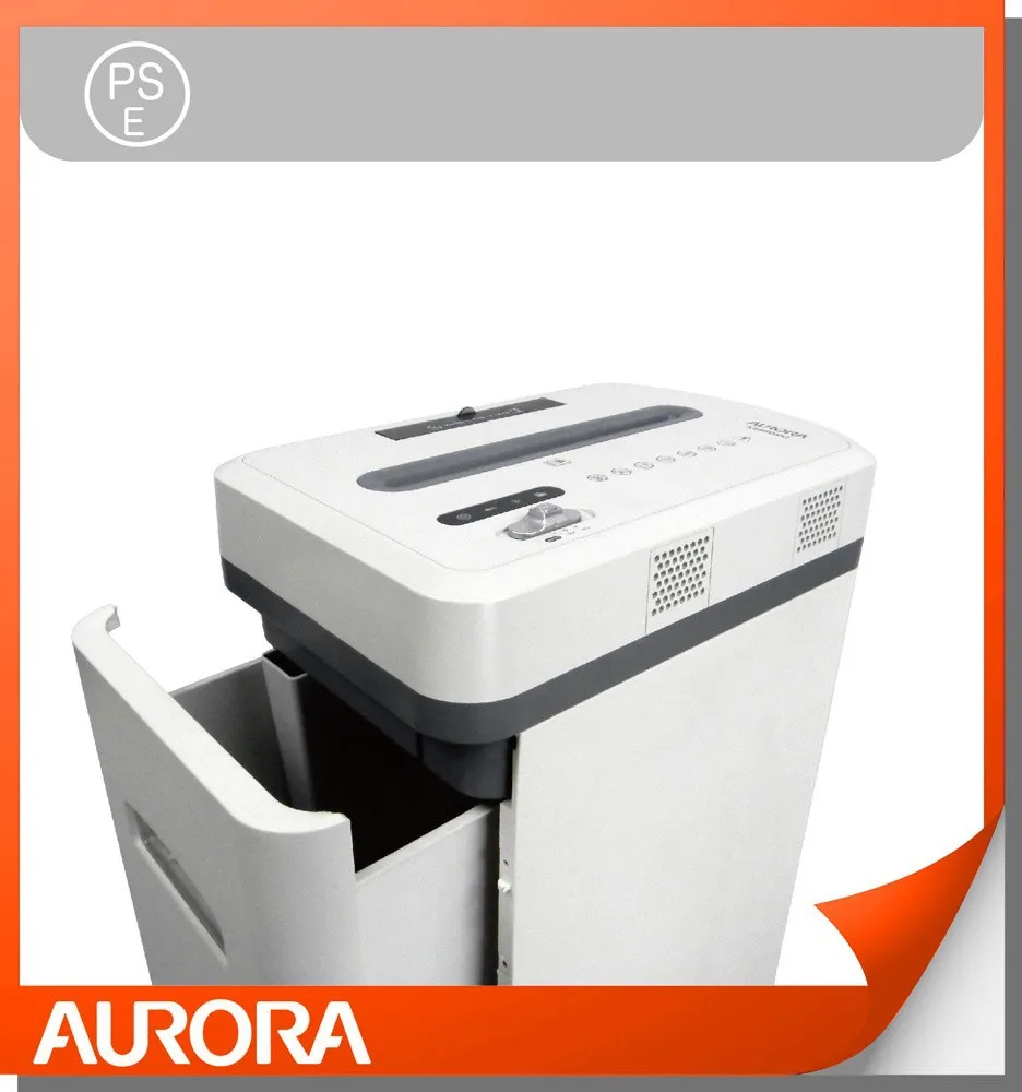 Aurora AS650MQ Plastic Paper Shredder, 6 sheet (A4) Micro cut 2*12mm,Light Duty Shredding machine for home & Office