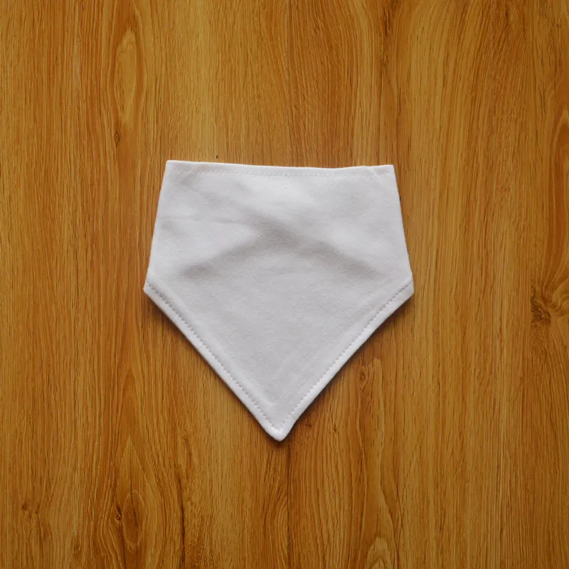 Disposable baby bandana drool bibs adult cotton triangle scarf bib