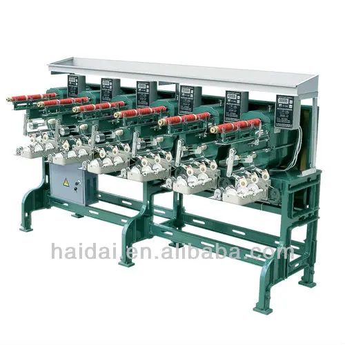 Ведущих 6 глав конус швейные нитки обмотки машины