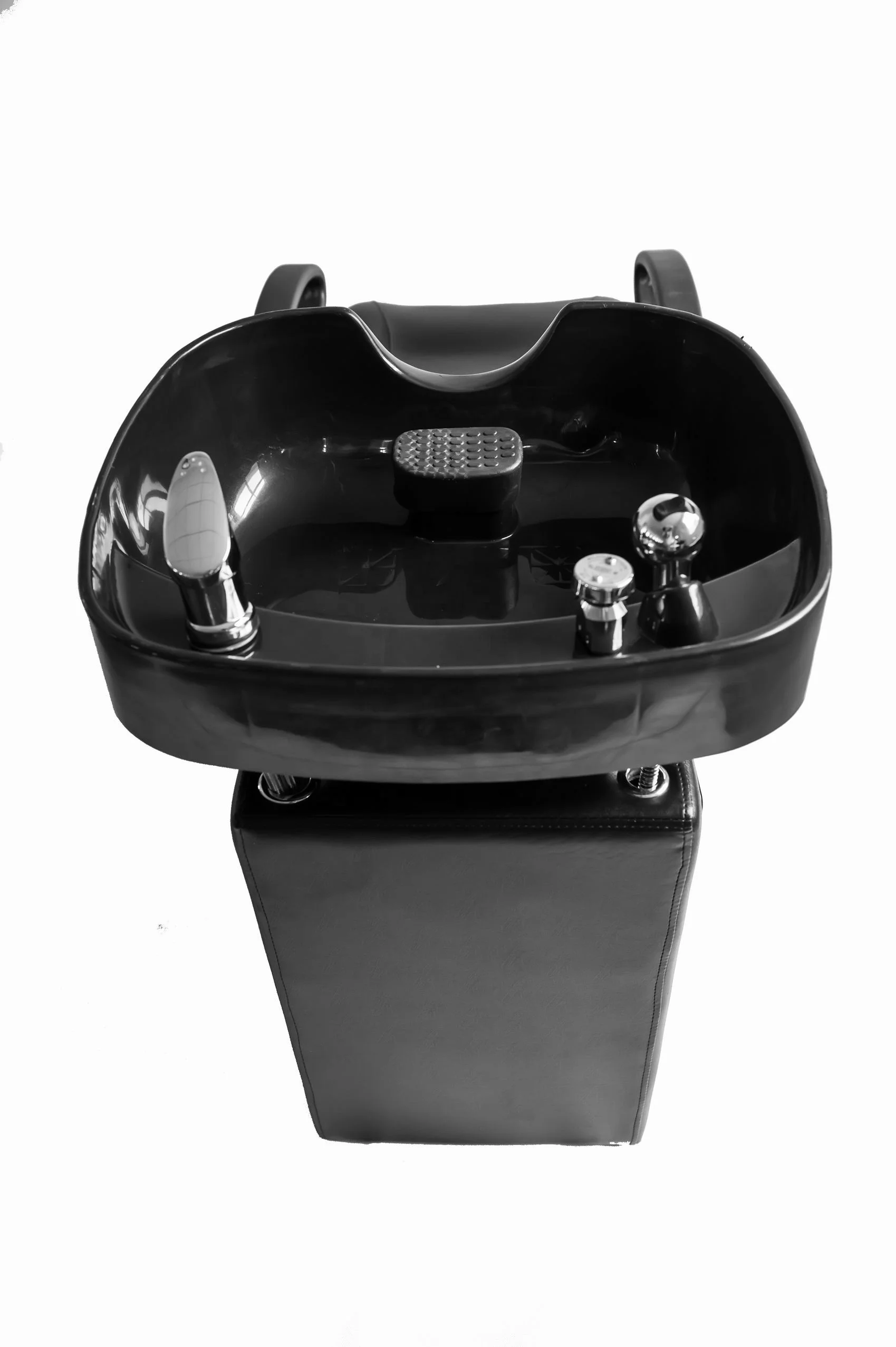 Salon Shampoo Bed / Salon Shampoo Chair Shampoo Bowl Bed Salon Furniture Hair Washing Ceramic Basin Wood/metal 1pc/2ctns