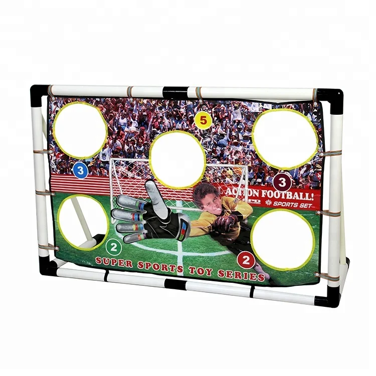 Children favorite sport series kids toy baffle plate mini soccer gate goal