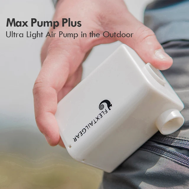Flextailgear electric smallest mini air pump Max Pump Plus outdoor air mattress pump