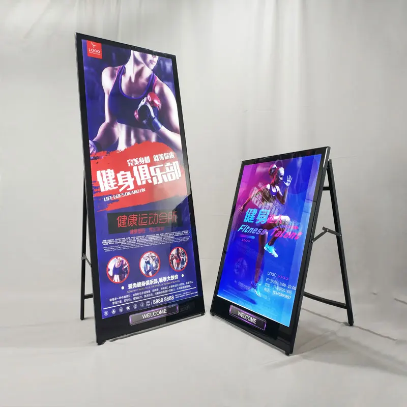 
led sign outdoor display led signs outdoor advertising 42 inch floor stand lcd touch screen advertising display 