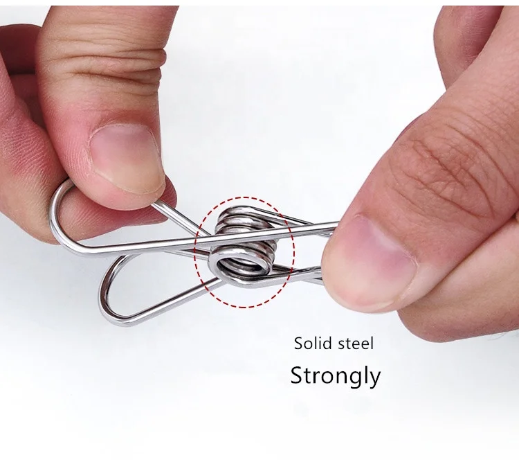 316 stainless steel peg spring clothes peg clothes pin in loose