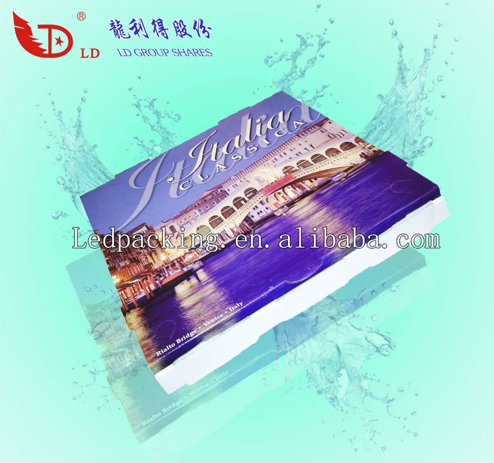 Specializing in the production printed Food Grade frozen pizza box