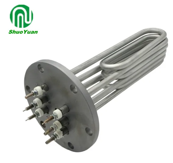 Погружной трубчатый нагревательный элемент из нержавеющей стали для масла/воды