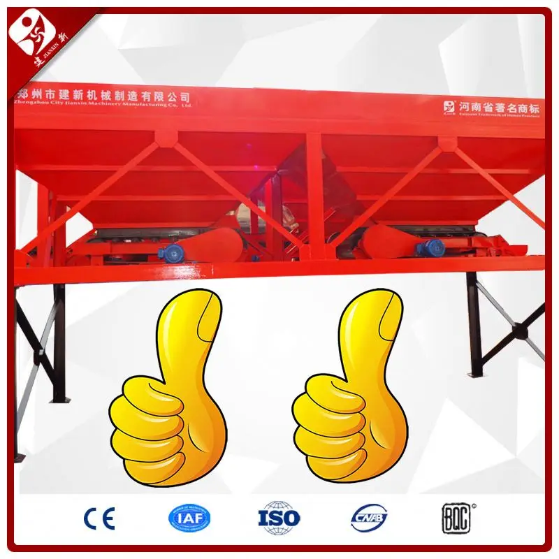 PLD1600 Belt Conveyor Concrete Batching Machine for Concrete Plant