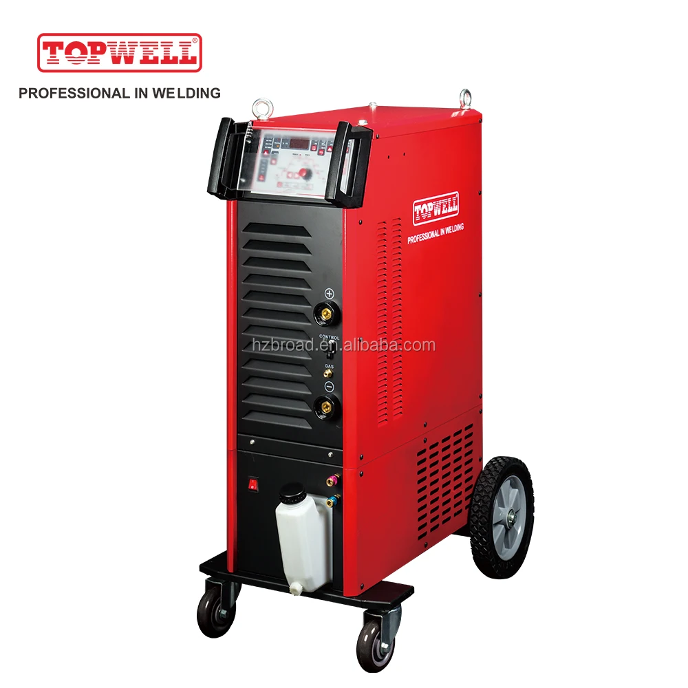 3 фазы 500Amp переменного тока/постоянного тока для аргонодуговой сварки с водяным Охлаждением Блок сварочного аппарата (MasterTIG-500CT)