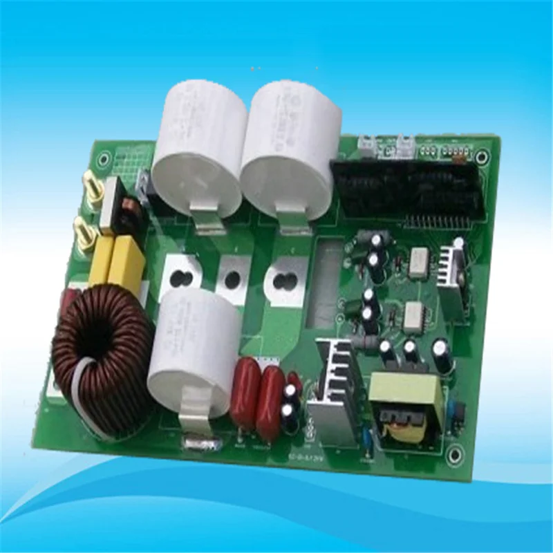 Electromagnetic induction heater for plastic extrusion