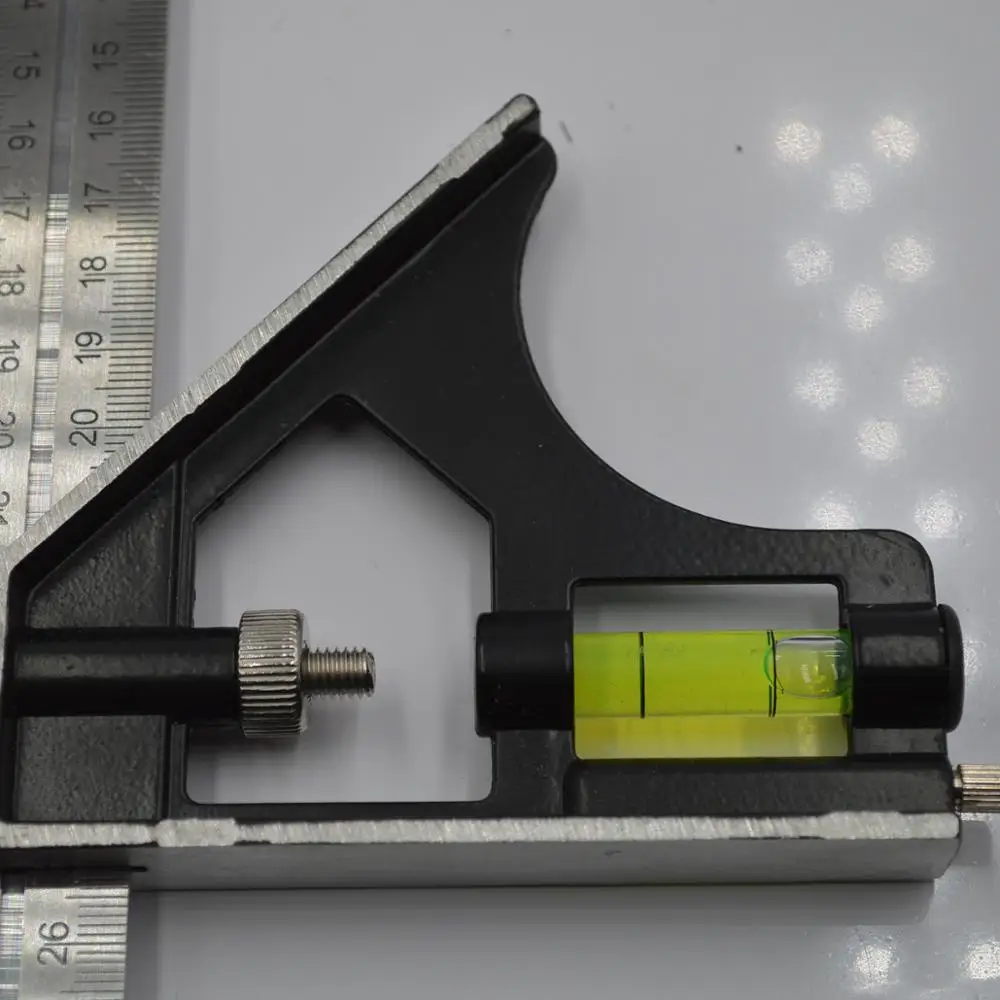 Measuring Tools Combination Square Adjustable Angle Ruler Degree Tool