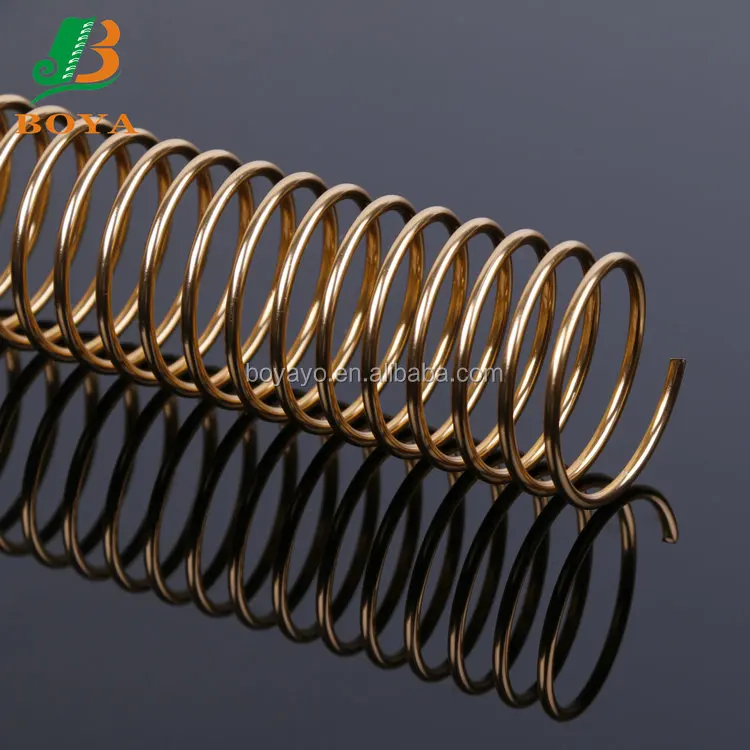 Loose-leaf Notebook Metal Spiral Spring Binding Coil