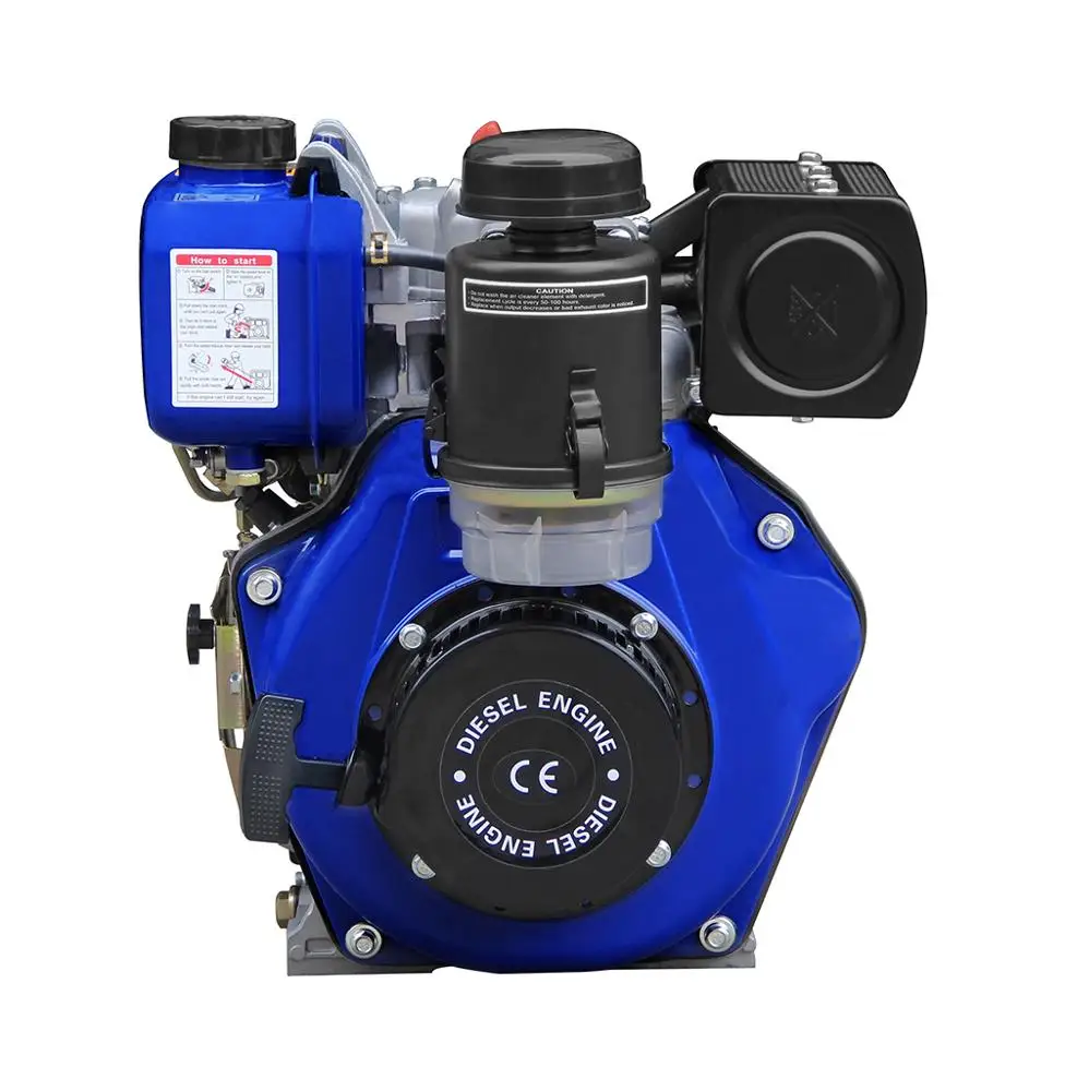 
170F Air-cooled single cylinder 4-stroke electric start diesel engine 