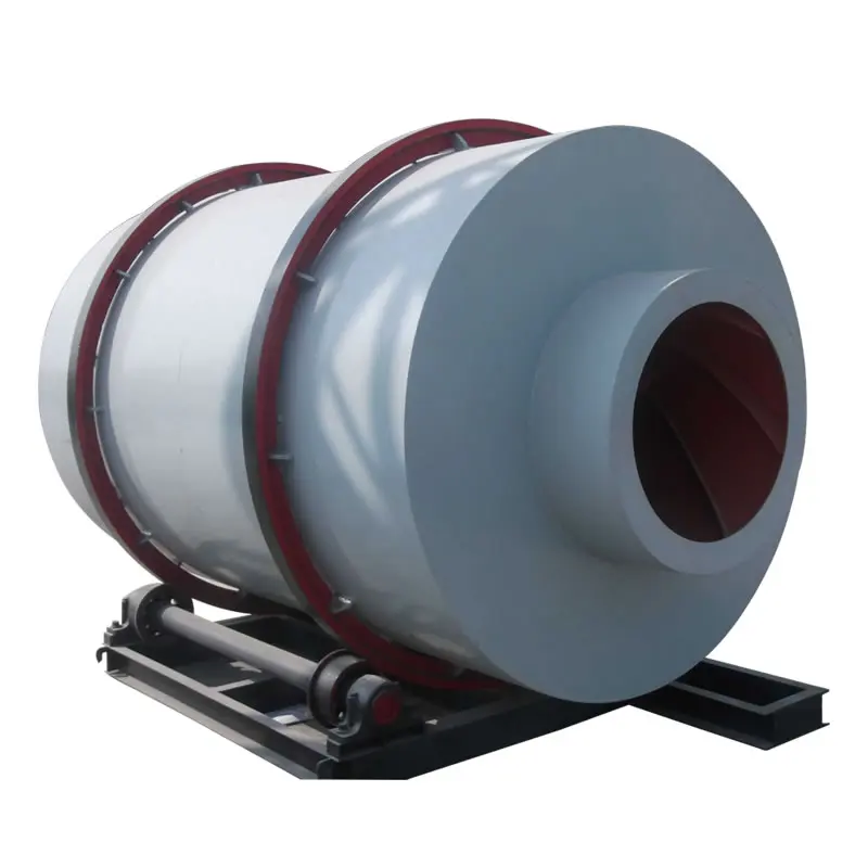 Three-drum dryer for quartz sand