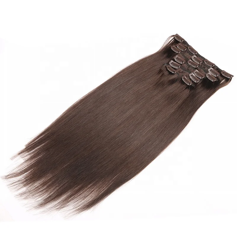 
12inch-26inch Indian Remy Human Hair All Colors Clip in Human Hair Extensions 70g 100g 120g 160g 180g 260g 280g Human Hair 