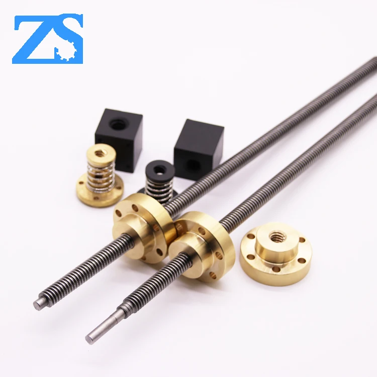 acme lead screw trapezoidal lead screw 6mm