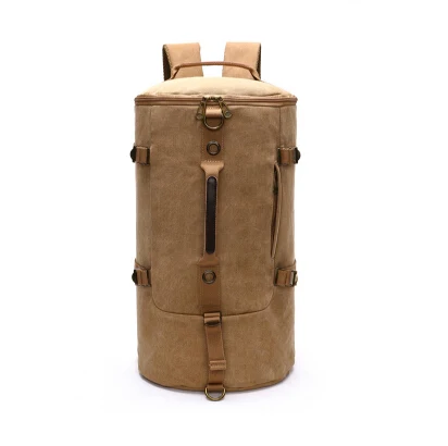 BSCI/Sedex  Excellent Quality Vintage Backpack Canvas Duffel Bag Outdoor Hiking Bag For Men
