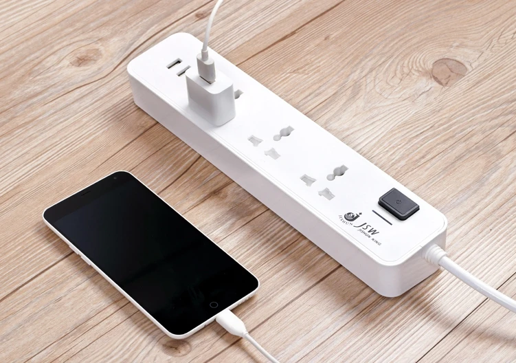 
Universal socket Indian outlet plug smart power strip 