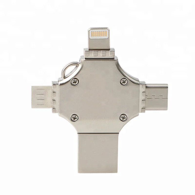 Multi interface USB 3.0 Stick 4 in 1 otg usb flash drive