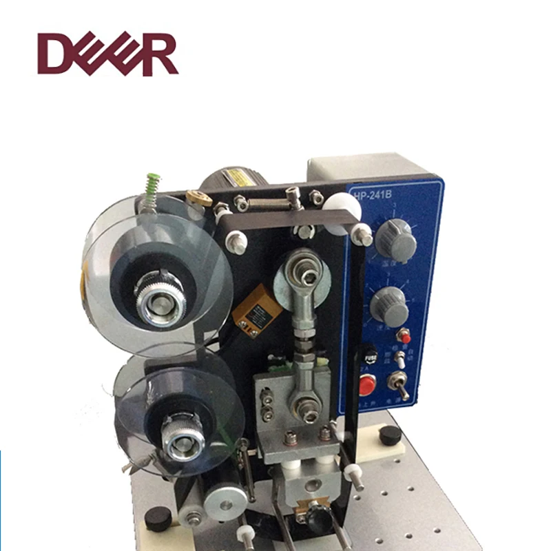 Hot selling manual batch inkjet coding printer date coding machine