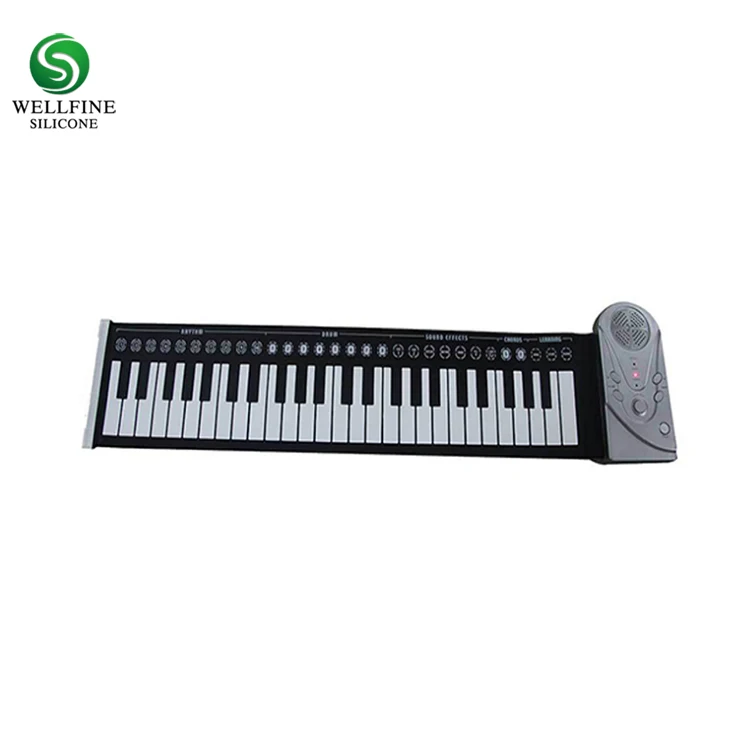 Silicone Hand Roll Piano 49 keys silicone entry-level portable piano Musical Instrument Electronic Organ Keyboard