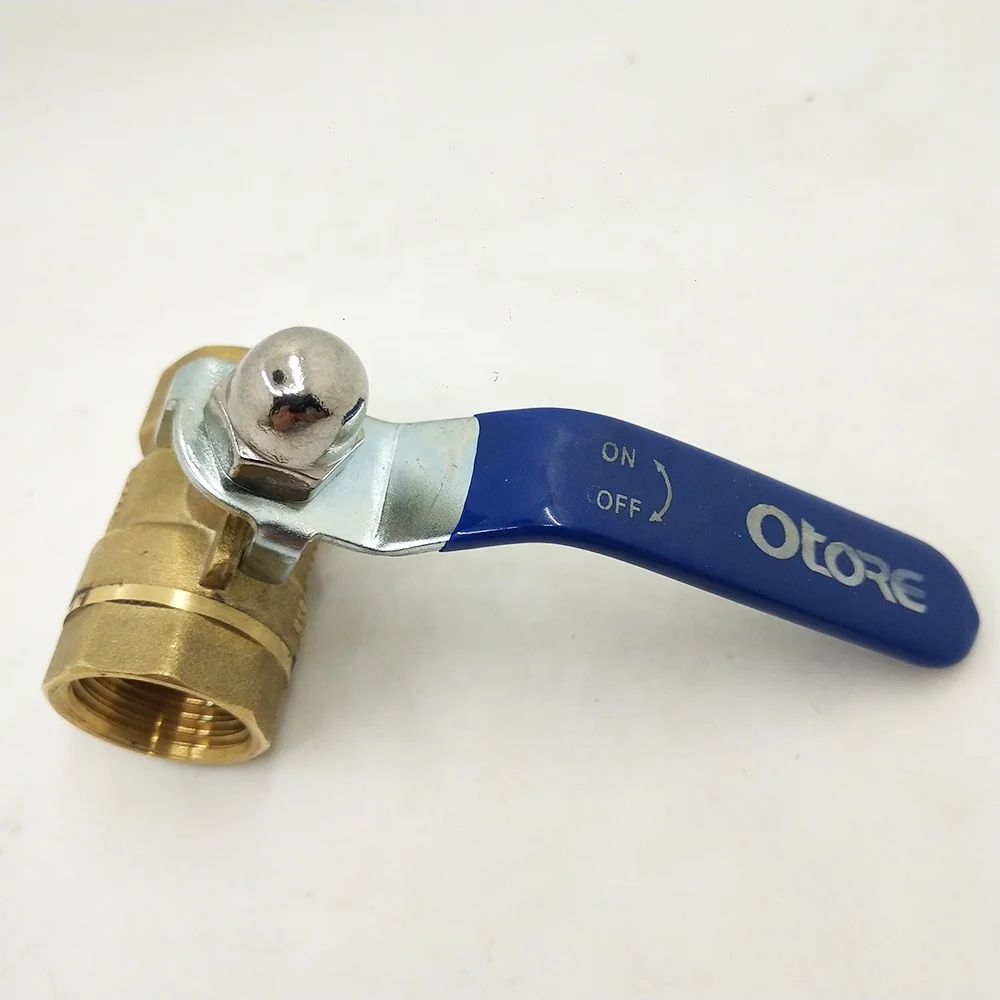 
PN16 BSP Thread PTFE Seal DZR Brass Ball Valve DN15 