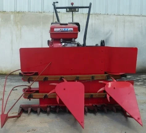Semi-automatic rice harvesting machine hot pepper harvesting machine sorghum harvester
