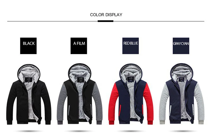 
Hot Selling Long Sleeve Plus Size Mens Winter Jacket with Fleece Lining 