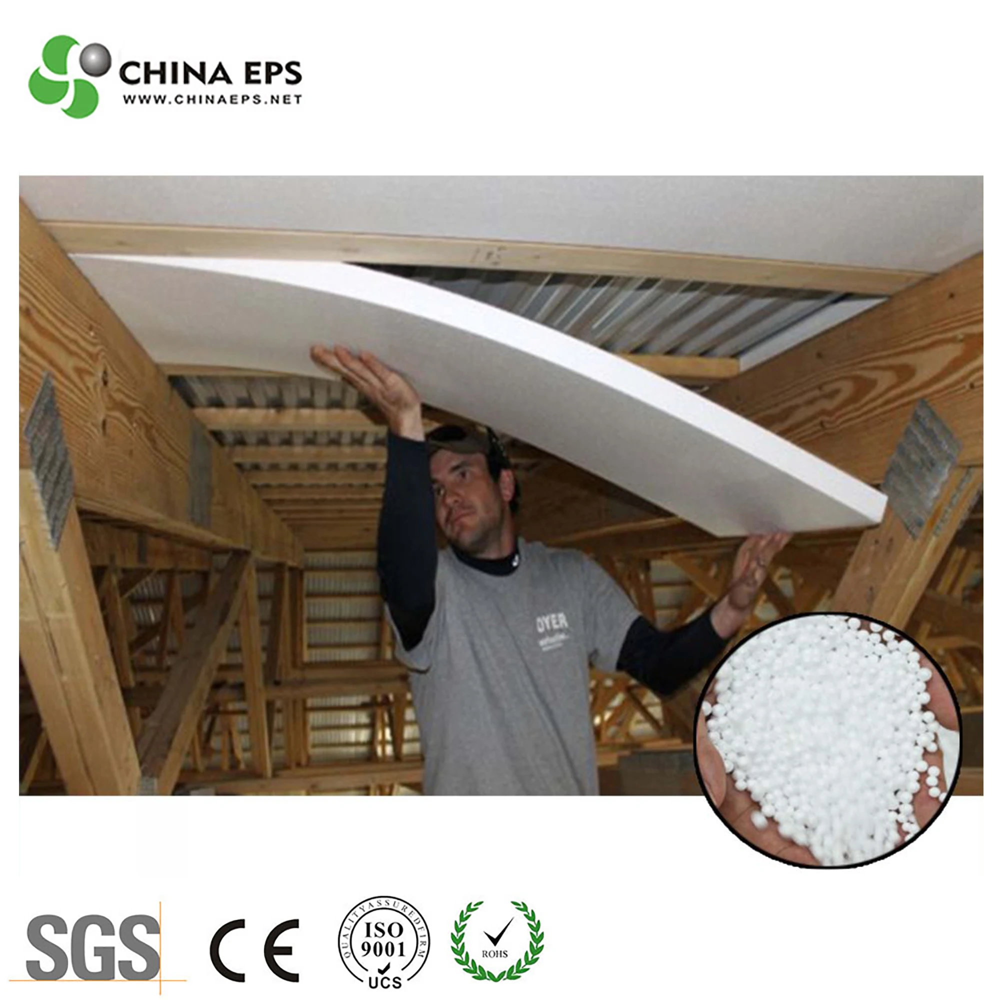 EPS, expandable polystyrene granules for polyfoam ball