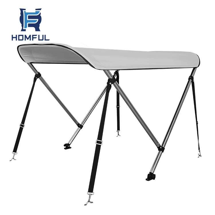 2 Bow Boat Bimini Top Cover Aluminum marine canopy bimini top  boat canopy