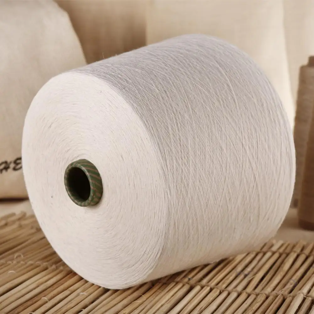 China Supplier 21NE Hemp Organic Cotton Hemp Blend Yarn