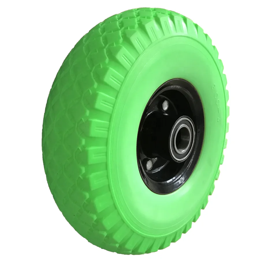 
260x85 3.00 4 Wheel Flat free PU foam tires 