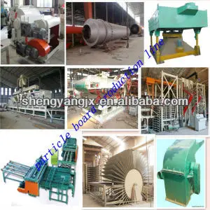 modern environmental chipboard making machine