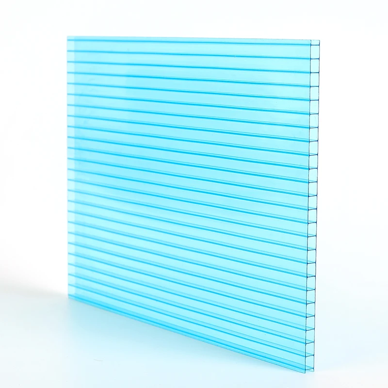 Heat insulation twin wall 10mm polycarbonate sheet for warehouse