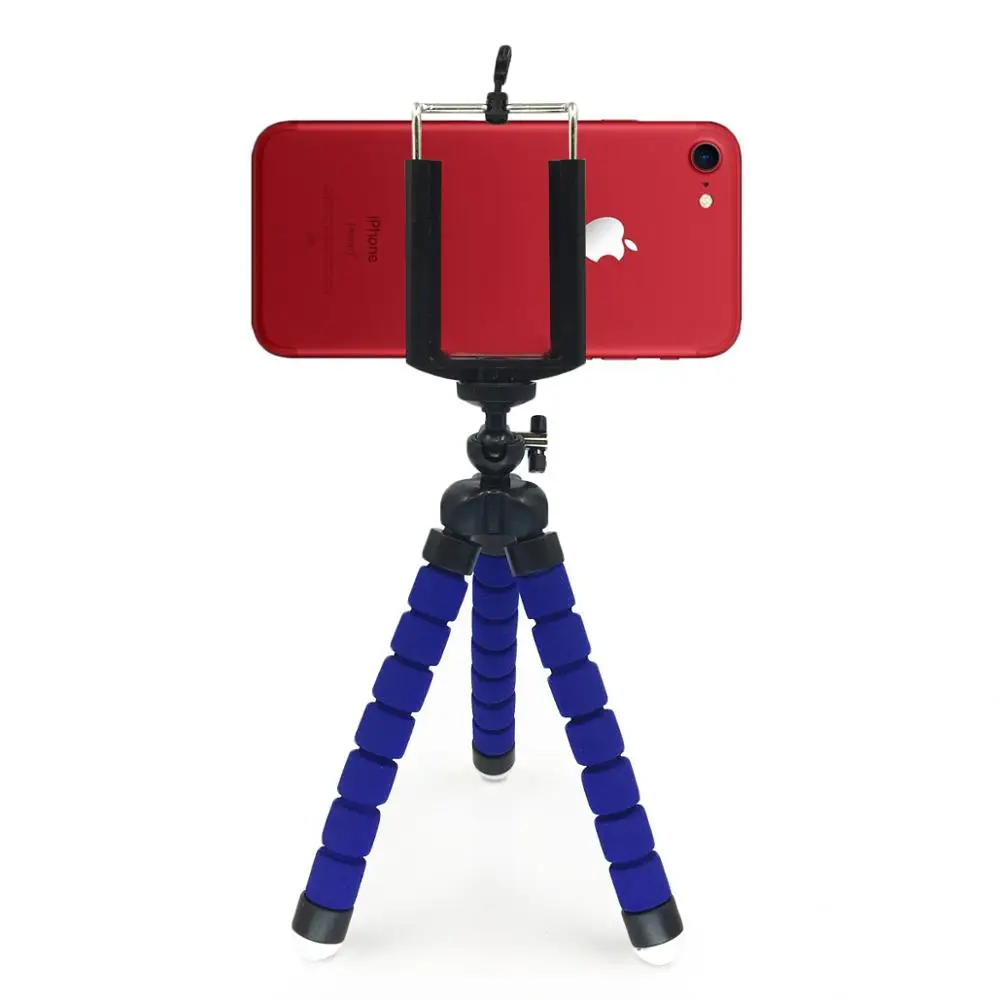 Tripod Stand Mini Flexible For Camera Mobile Phone Flexible Octopus Sponge Tripod Bracket for Smart Phone