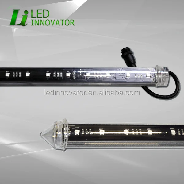 Kinetic 3D chandelier,dmx 3d vertical tube led stage light for night club