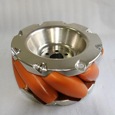 SS order made heavy duty mecanum wheels robot