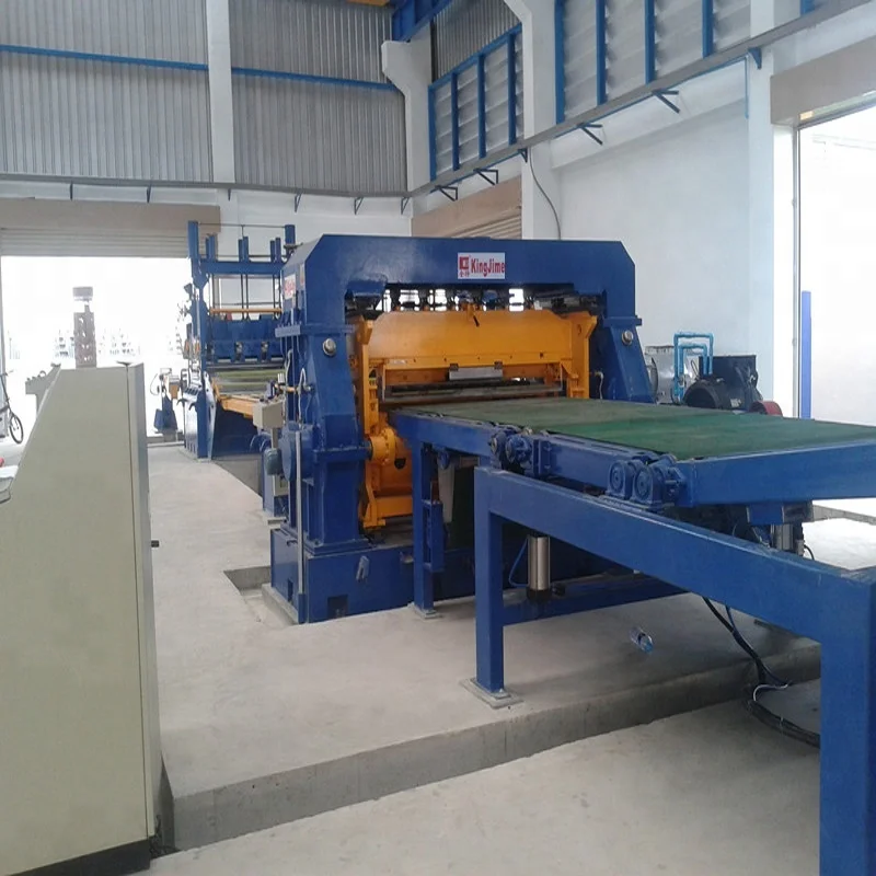 3X1300 high quality rotary cutting line steel cutting line steel coil cutting machine line
