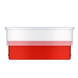 2 Layer Plastic Storage Container Cheese Storage Box For Refrigerate Butter Container