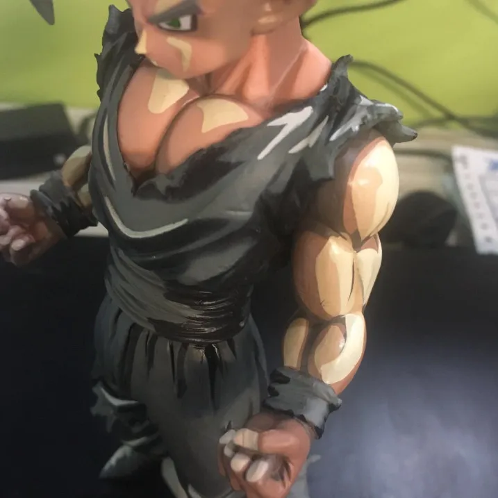 Black PVC Action Figure Collectible Model