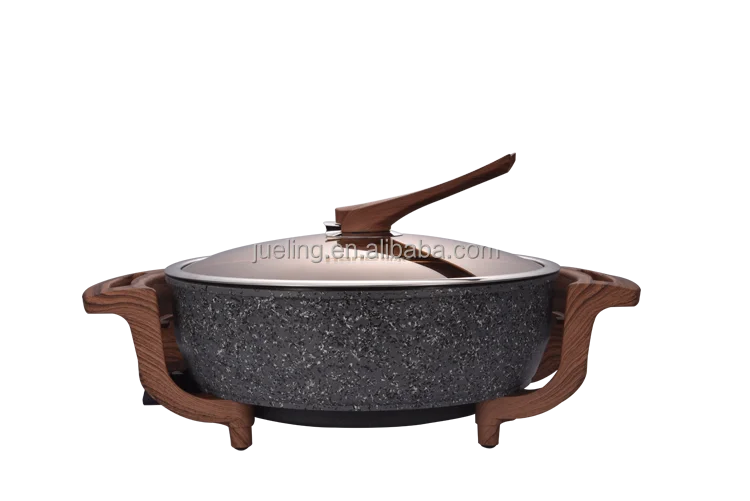 Round Marble Perfect Multifunction 32cm Electric Pizza Pan