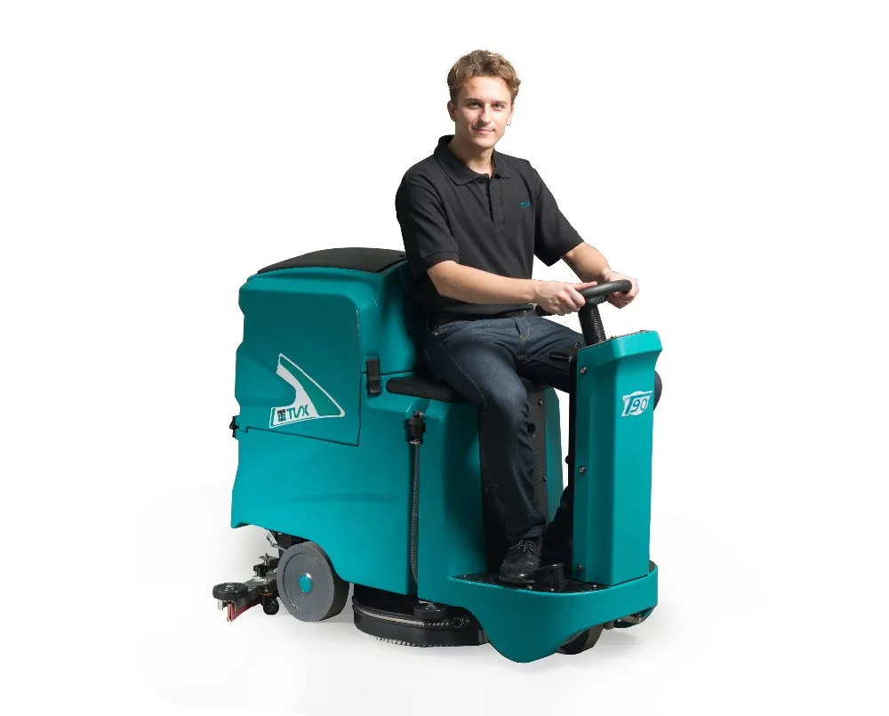 TVX T90 automatic floor scrubber compact floor scrubbing machine for sale/ floor cleaning machine price