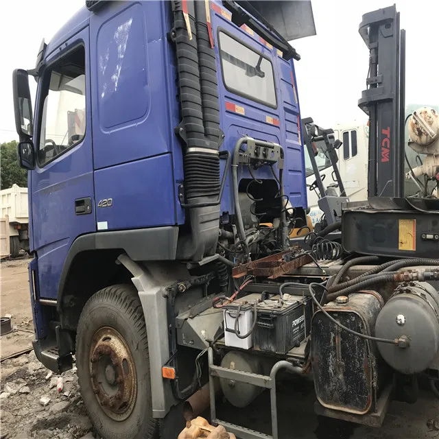 
Used dump truck head volvo dump trailer 6x4 manual working with top quality for sale 